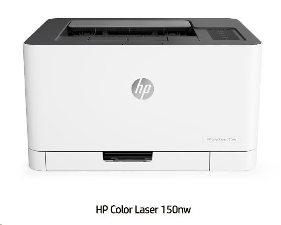 HP Color Laser 150NW (A4,18/4 ppm, USB 2.0, Ethernet, Wi-Fi)