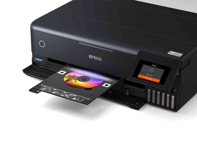 EPSON tiskárna ink EcoTank L8180, 3v1, A3, 28ppm, USB, LCD panel, Foto tiskárna, 6ink,Záruka 5 let po registraci zdarm