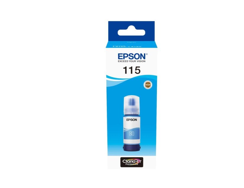 EPSON ink bar 115 EcoTank Cyan ink bottle