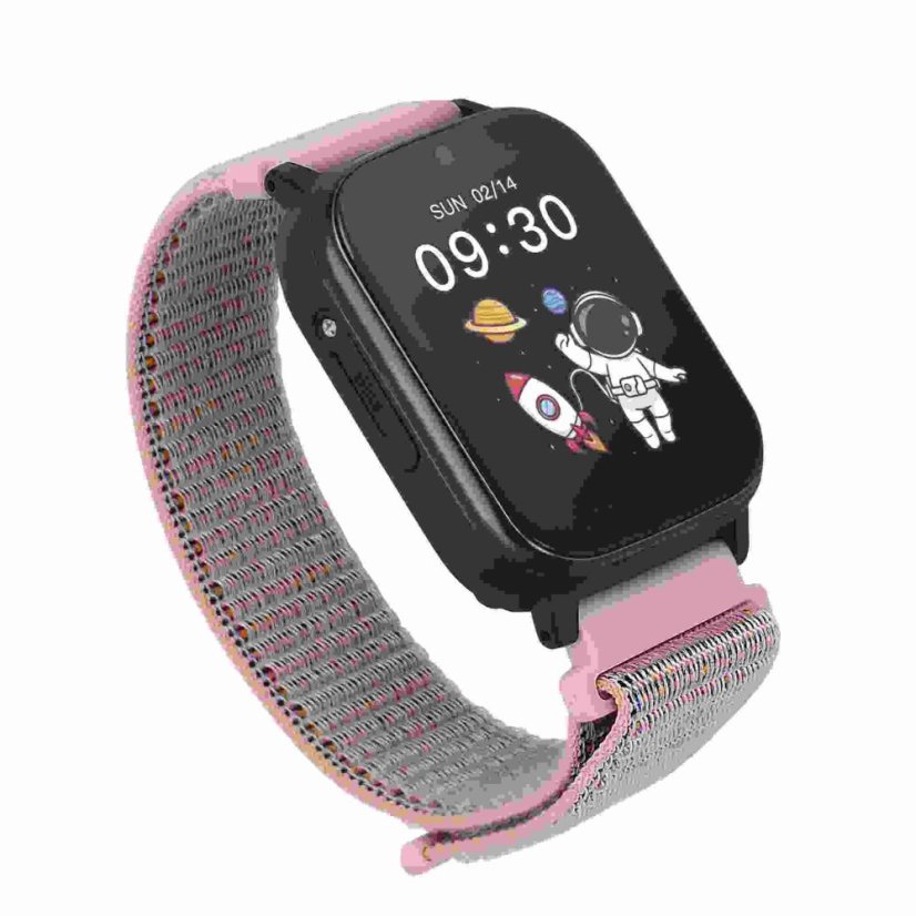 Garett Smartwatch Kids Tech 4G Pink velcro