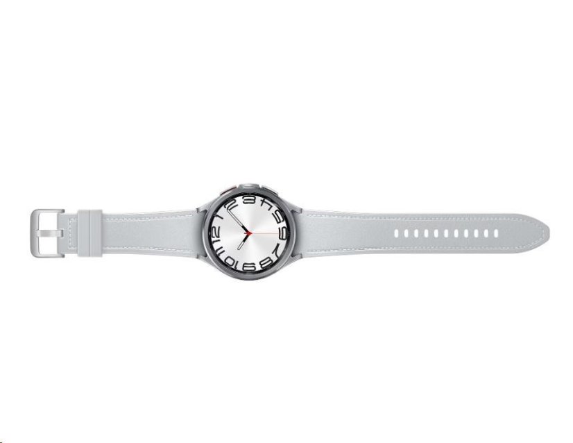 BAZAR - Samsung Galaxy Watch 6 Classic (47 mm), EU, stříbrná - Po opravě (Komplet)