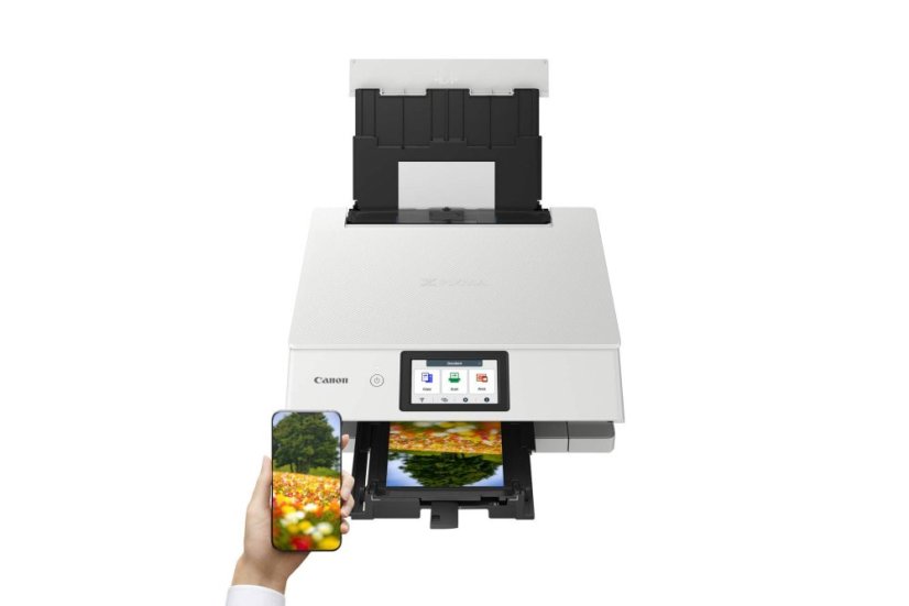 Canon PIXMA Tiskárna TS8751 Bílá MF(tisk,kopírka,sken,cloud) A4, 15obr./min., LCD, USB, Wi-Fi