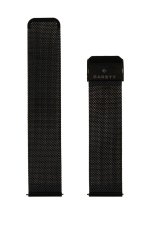 Garett řemínek 22 mm, černý kovový, typ Mesh