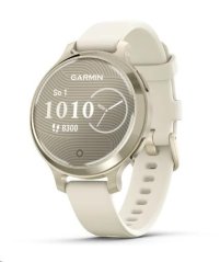 Garmin Lily 2 Active Lunar Gold Bone silicon band, EU