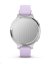 Garmin Lily 2 Active Silver Purple Jasmine silicon band, EU
