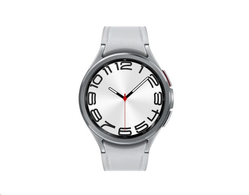 BAZAR - Samsung Galaxy Watch 6 Classic (47 mm), EU, stříbrná - Po opravě (Komplet)