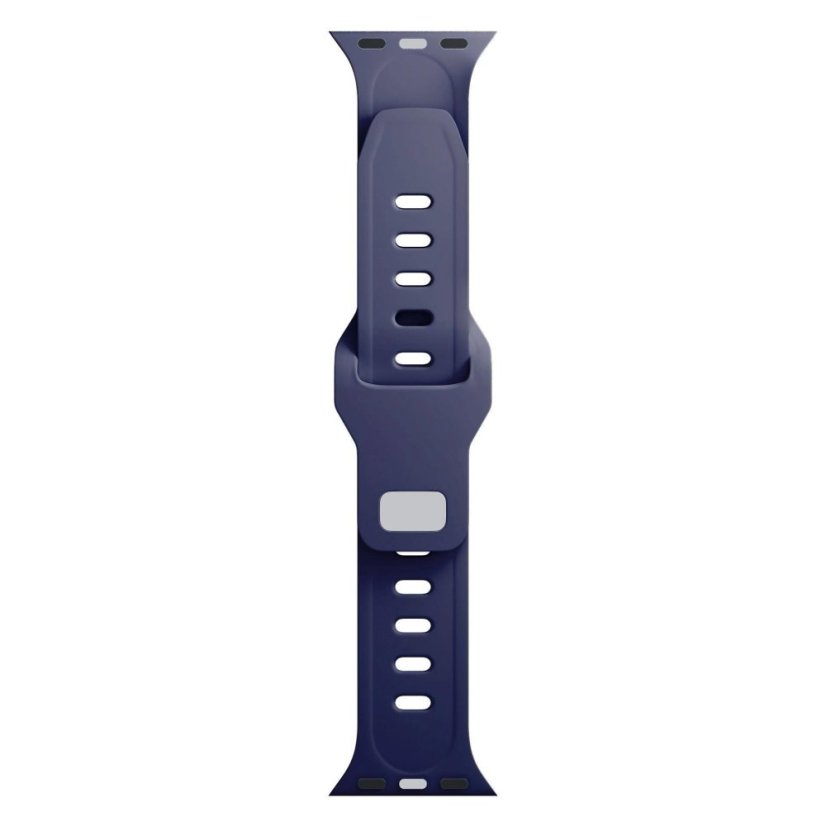 3mk Silicone Watch Strap pro Apple 38/40/41 mm Ocean Blue