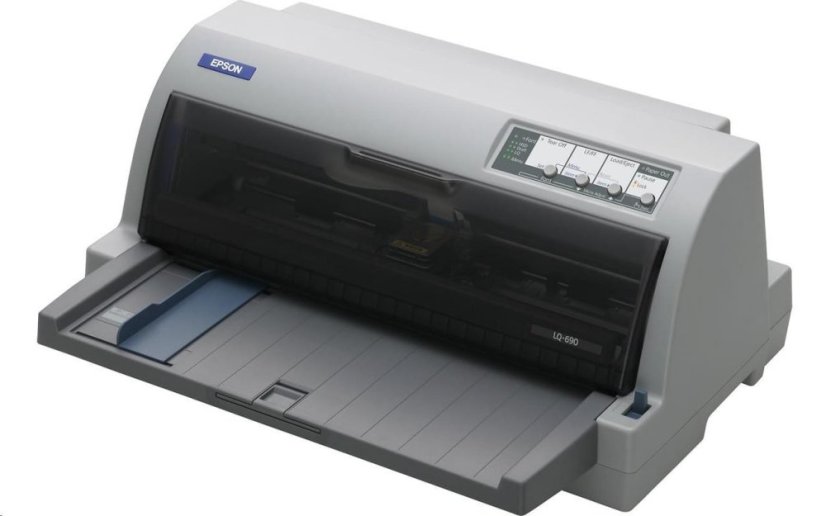 EPSON tiskárna jehličková LQ-630, A4, 24 jehel, 360 zn/s, 1+4 kopii, USB 1.1, LPT