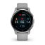 BAZAR - Garmin Venu 2 Plus, nerezová luneta Silver, pouzdro Gray, silikonový řemínek, EU - Po opravě (Bez příšlušenství)