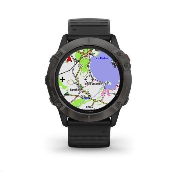 Garmin Fenix 7X PRO Sapphire Solar Carbon Gray DLC Titanium / Black Band, EU