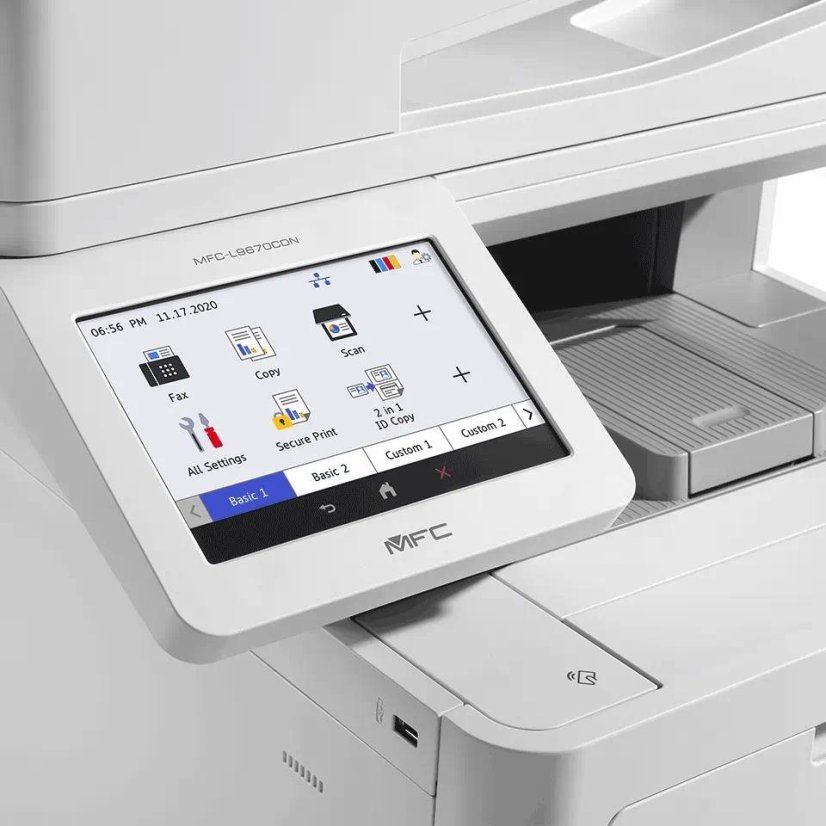 BROTHER multifunkce color laserová MFC-L9670CDN - A4 DUALSKEN 40ppm 520listu ADF100 USB LAN NFC DUPLEX - volitelně WIFI