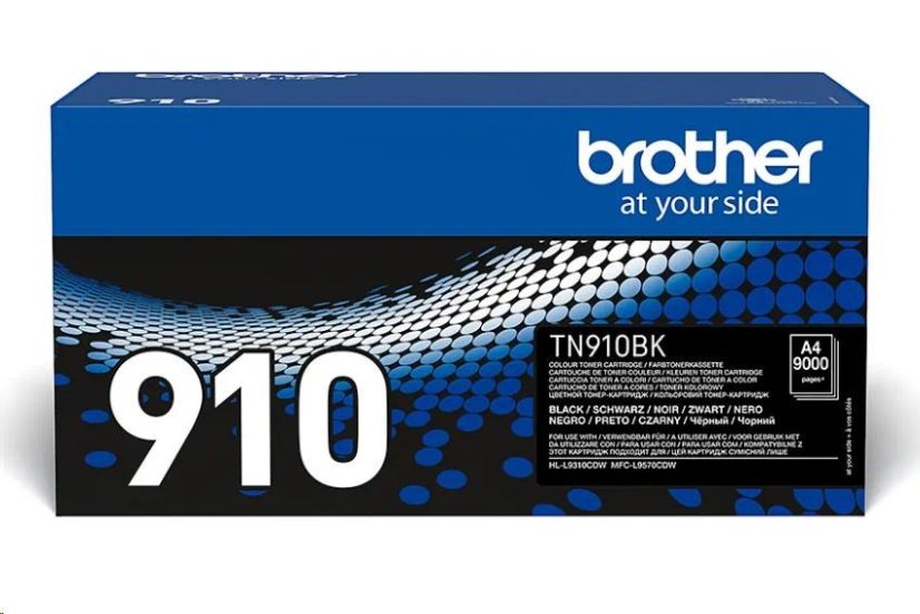 BROTHER Toner TN-910BK pro HLL-9310CDW/MFC-L9570CDW, 9.000 stran, Black