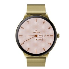Garett Smartwatch Verona 2 zlatá SOLID steel