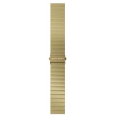 Garett univerzální řemínek 20 mm, zlatý kovový, typ Solid