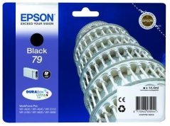 EPSON Ink čer WF-5xxx Series Ink Cartridge "Pisa" 79 Black (14,4 ml)