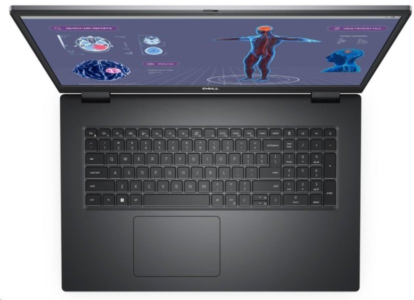 DELL NTB Precision 7780/i7-13850HX/16GB/512GB SSD/17" FHD/Nvidia RTX 2000/WLAN/Backlit Kb/W11 Pro/3Y PS NBD