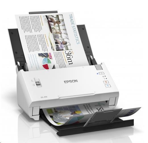 EPSON skener WorkForce DS-410, A4, 50x1200dpi, USB 2.0