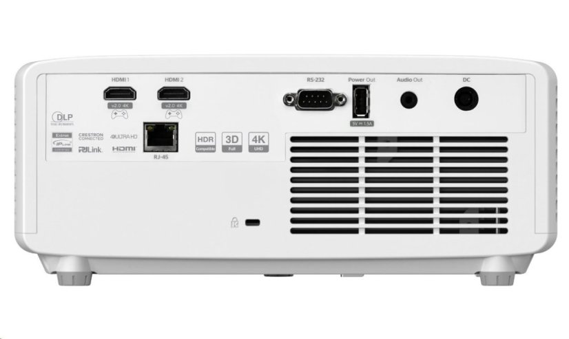 Optoma projektor ZK430ST (DLP, Laser, UHD 3840x2160, 3700 ANSI, 2xHDMI, RS232, RJ45, USB-A power, repro 1x15W)