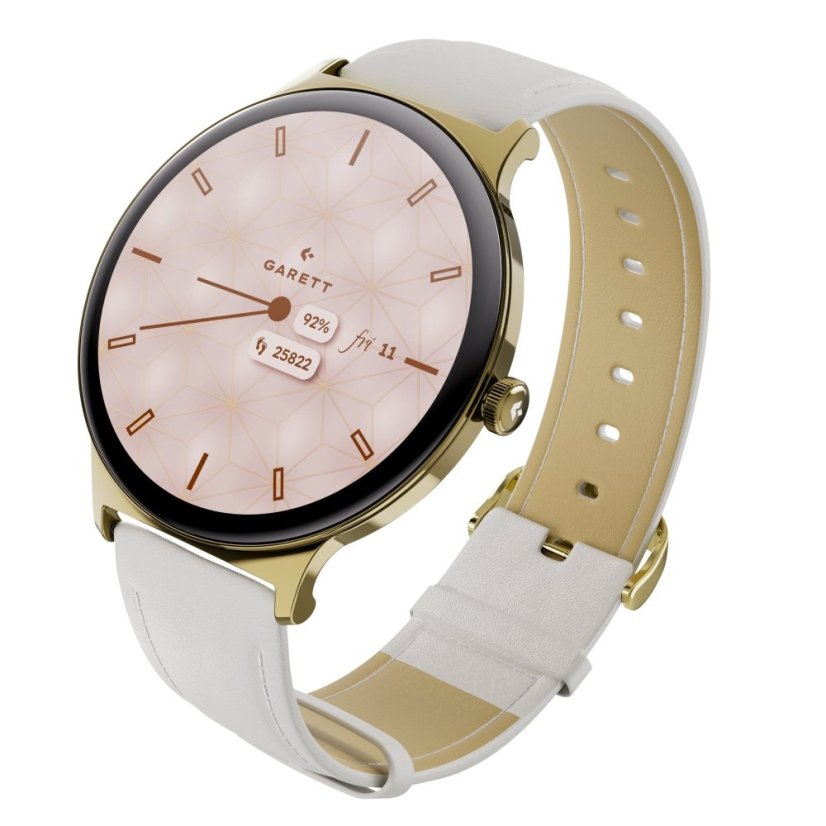 Garett Smartwatch Verona 2 zlatá SOLID steel