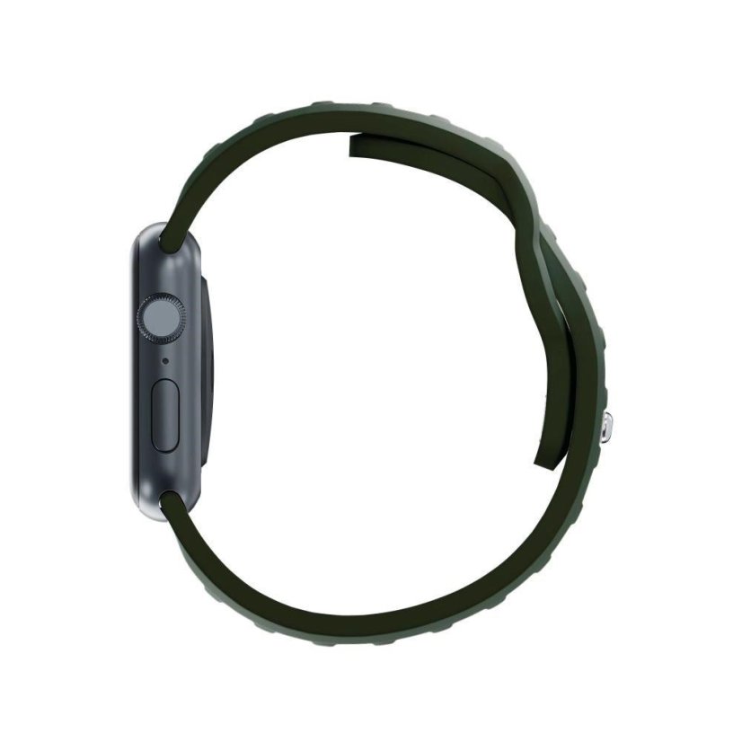 3mk Silicone Watch Strap pro Apple 38/40/41 mm Dark Green