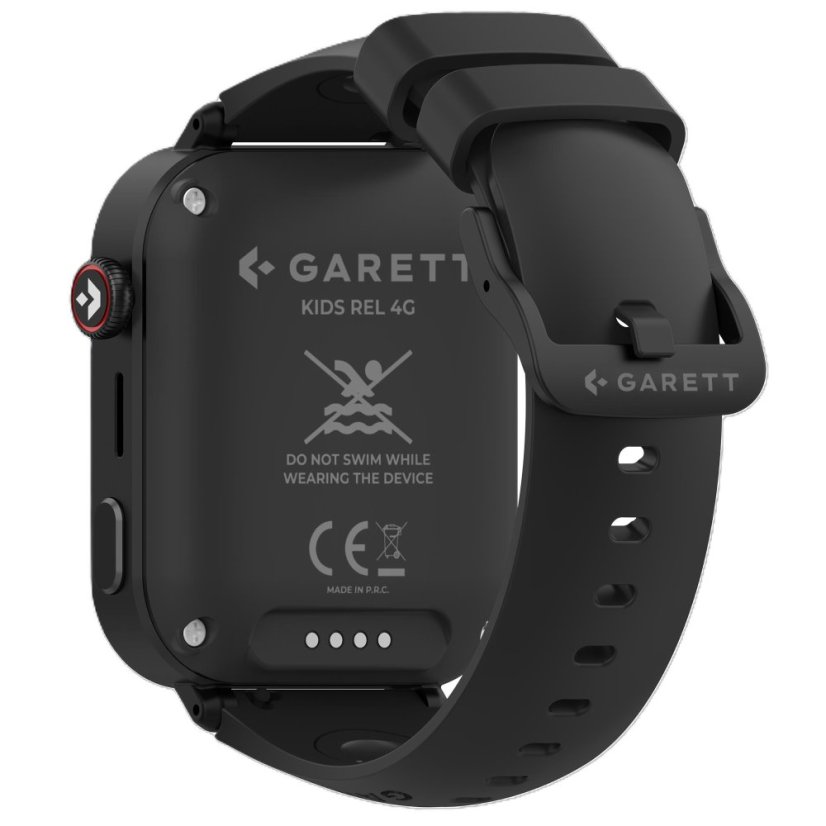 BAZAR - Garett Smartwatch Kids Rel 4G černá - Po opravě (Komplet) bazar