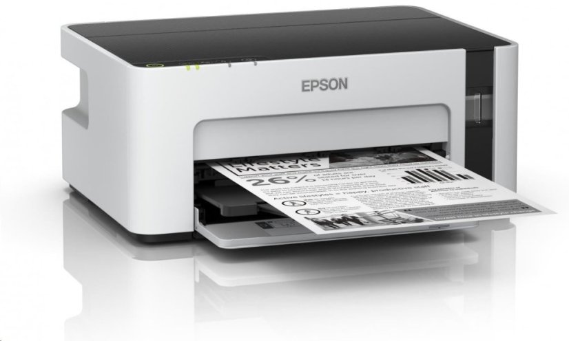EPSON tiskárna ink EcoTank Mono M1120, A4, 720x1440, 32ppm, USB,Záruka 5 let po registraci zdarma
