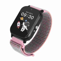 Garett Smartwatch Kids Tech 4G Pink velcro BAZAR rozbaleno