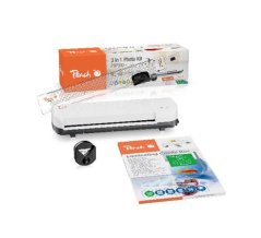 Peach 4 in1 Laminating Kit PBP300, set laminátor PL707, řezačka PC100-04, mix folií a zařezávač rožků