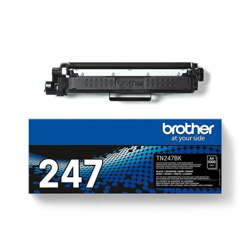 BROTHER Toner TN-247BK - PRO HLL3210 HLL3270 DCPL3510 DCPL3550 MFCL3730 MFCL3770 - cca 3000stran