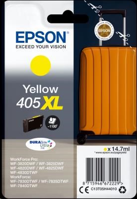 EPSON ink Singlepack Yellow 405XL Durabrite Ultra