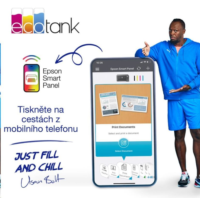 EPSON tiskárna ink EcoTank L1270, 5760x1440dpi, A4, 33ppm, USB, Wi-Fi,Záruka 5 let po registraci zdarma