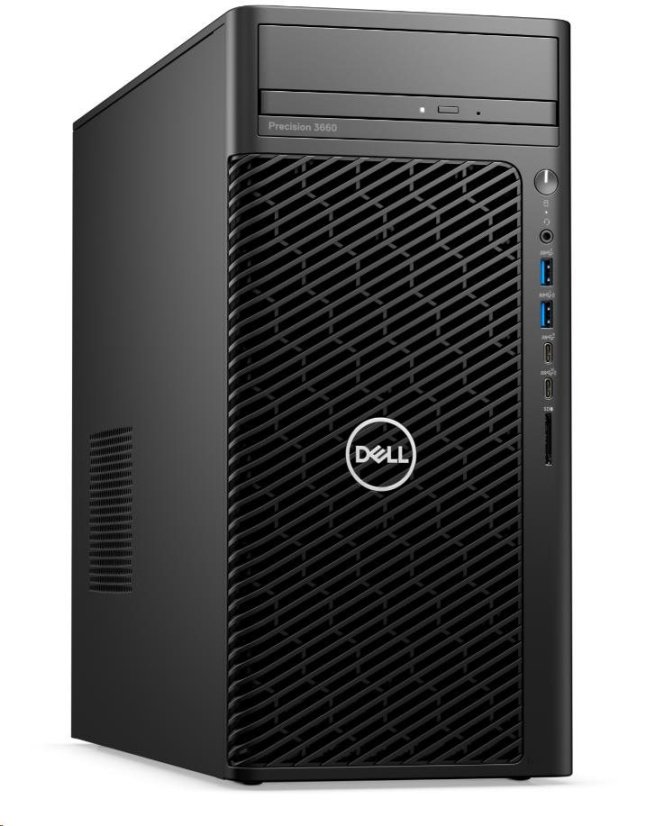 DELL PC Precision 3660 MT/300W/TPM/i7-13700/16GB/512GB SSD/Nvidia T400/DVD RW/vPro/Kb/Mouse/W11 Pro/3Y PS NBD