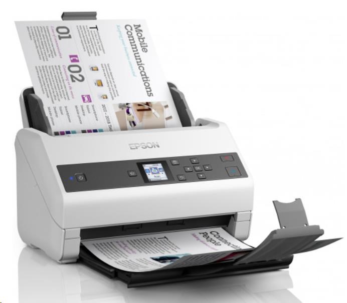 EPSON skener WorkForce DS-870, A4, 600x600 dpi, Duplex, USB 3.0