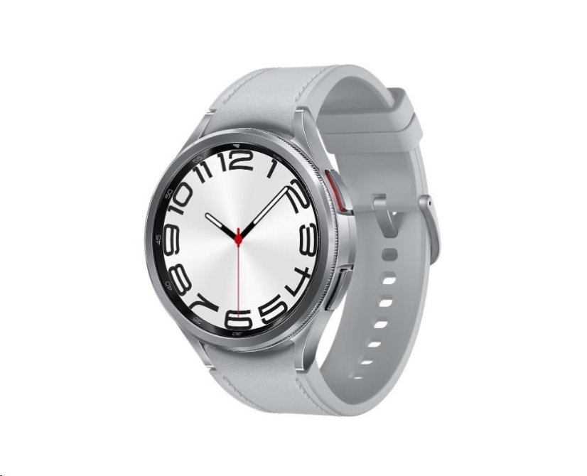 BAZAR - Samsung Galaxy Watch 6 Classic (47 mm), EU, stříbrná - Po opravě (Komplet)