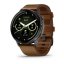 Garmin Venu 4 (45 mm) Slate / Černý silikonový řemínek a Hnědý kožený řemínek, EU