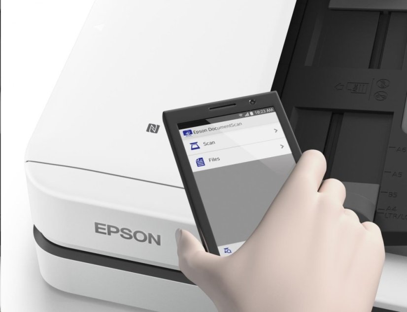 EPSON skener WorkForce DS-1660W, A4, 1200x1200dpi, USB 3.0