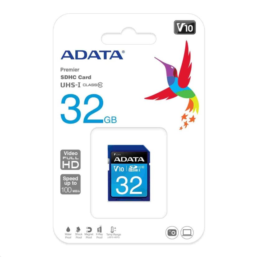 ADATA SDHC karta 32GB Premier UHS-I Class 10