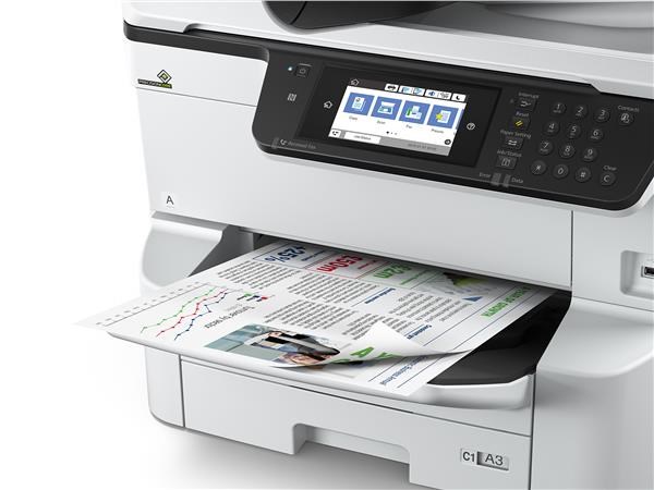 EPSON tiskárna ink WorkForce Pro WF-C8610DWF, 4v1, A3, 35ppm, Ethernet, WiFi (Direct), Duplex