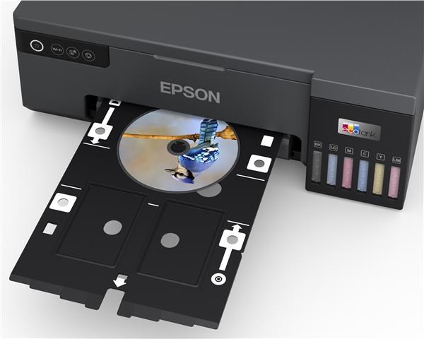 EPSON tiskárna ink EcoTank L8050, A4, 1440x5760dpi, 25ppm, Wi-Fi,Záruka 5 let po registraci zdarma
