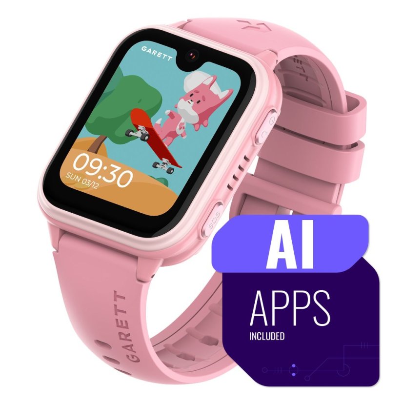 Garett Smartwatch Kids Vibe AI 4G Pink