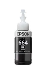 EPSON ink čer T6641 Black ink container 70ml pro L100/L200/L550/L1300/L355/365