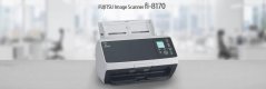 RICOH skener Fi-8170 A4, průchodový, 70ppm, 600dpi, LAN RJ45-1000, USB 3.2,ADF 100listů, 10000 listů za den