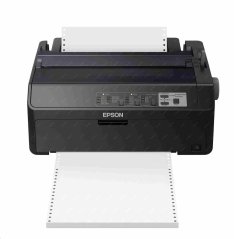 EPSON tiskárna jehličková LQ-590II, A4, 24 jehel, high speed draft 550 zn/s, 1+6 kopii, USB 2.0
