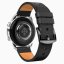 Garett Smartwatch V10 Silver-black leather