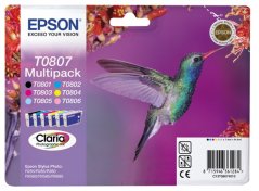 EPSON ink čer+bar CLARIA Stylus photo "Kolibřík" R265/ RX560/ R360 - multipack