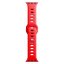 3mk Silicone Watch Strap pro Apple 42/44/45/49 mm Red