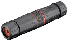 Spojka vodotěsná STP RJ45, Cat5E, Cat6, Cat6A, krytí IP68