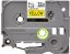 BROTHER TZE611 - kazeta TZ šířky 6mm, laminovaná TZE-611, žlutá/černé písmo