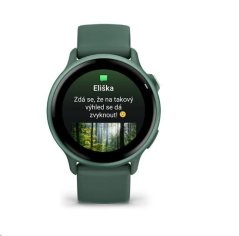 Garmin vívoactive® 6 Metallic Jasper Green / řemínek Jasper Green