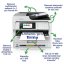 EPSON tiskárna ink WorkForce WF-C5890DWF, 4v1, A4, 25ppm, USB, LAN, Wi-Fi (Direct)